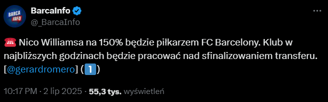 HIT! Ta GWIAZDA ''na 150%'' dołączy do Barcelony!
